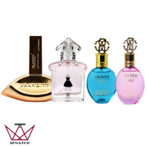 پک مینیاتوری 4 تایی مخصوص هدیه ست برندینی زنانه brandini giftset