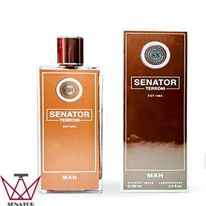 عطر ادکلن سناتور قهوه‌ای SENATOR TERRONI